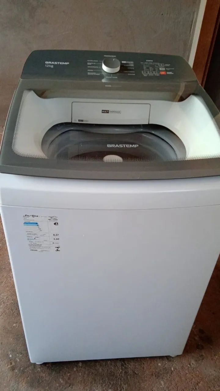 maquina de lavar roupa 12kg cesto de inox - Foto 2