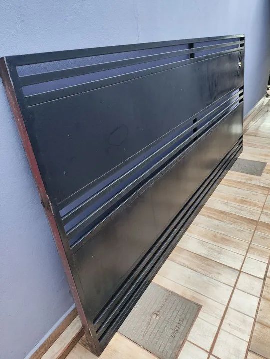 Chapa para Portão de Aço com Detalhes em Metal - Foto 5