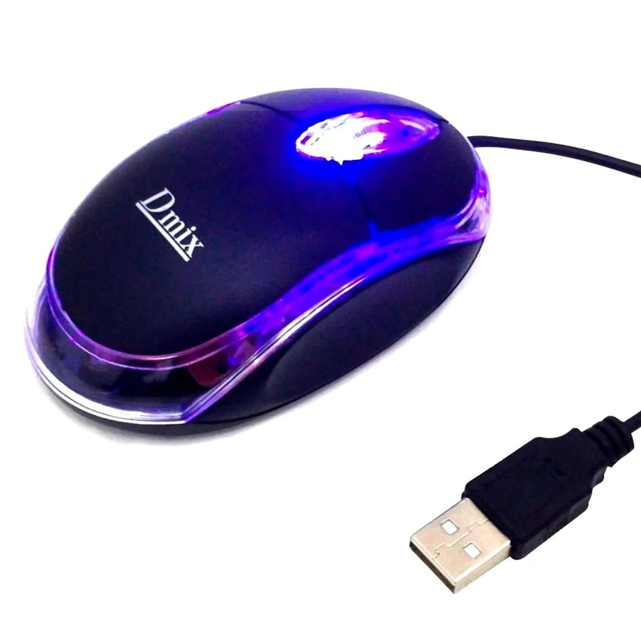 Mouse Óptico com fio USB - Foto 4