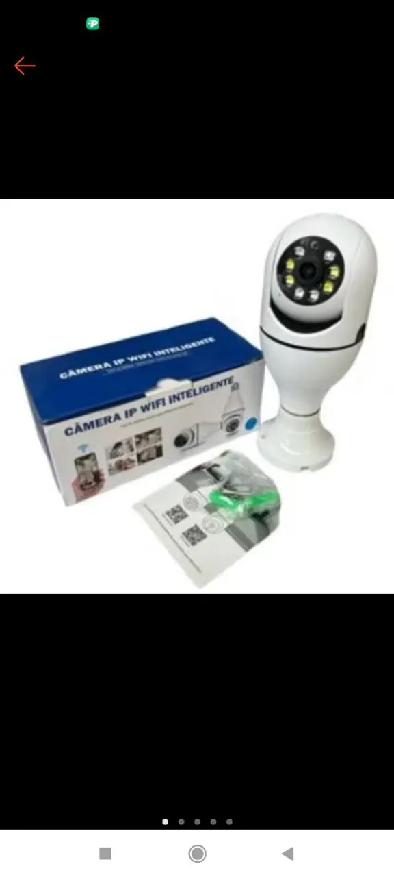Câmera IP Wifi Inteligente