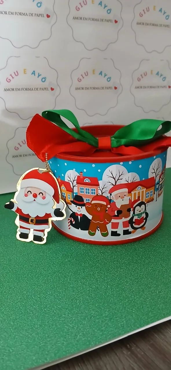 Tubo latas personalizadas Natalinas64407623845250123