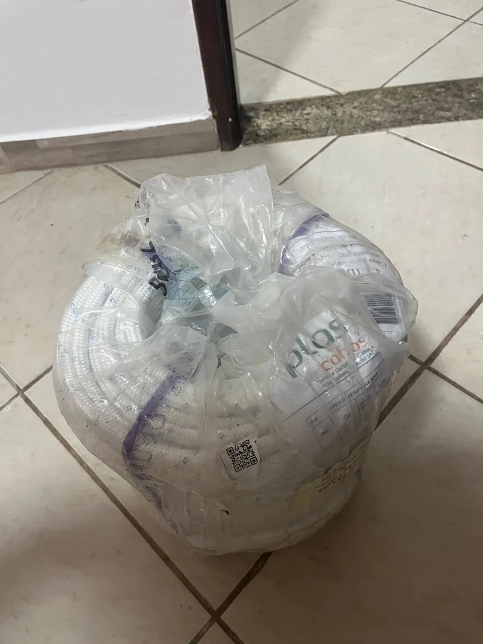 Corda Nr18 Tipo Bombeiro Trabalho Em Altura 100 Metros Rapel - Foto 3