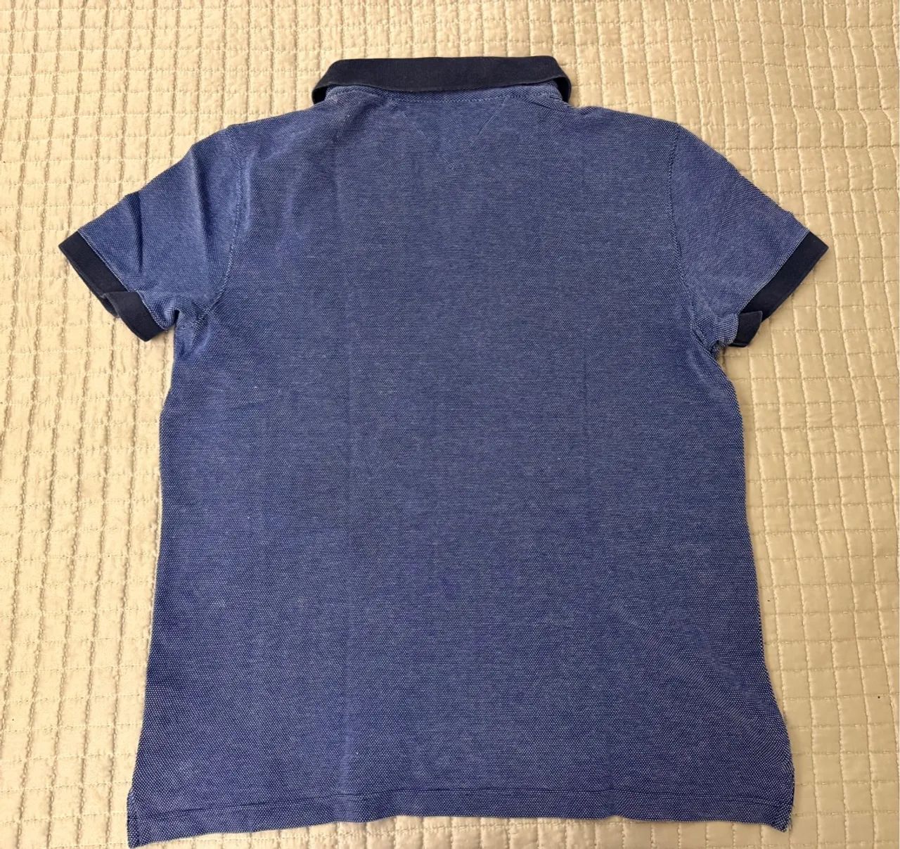 Camisa Polo Tommy Hilfiger Azul - Original - Foto 2