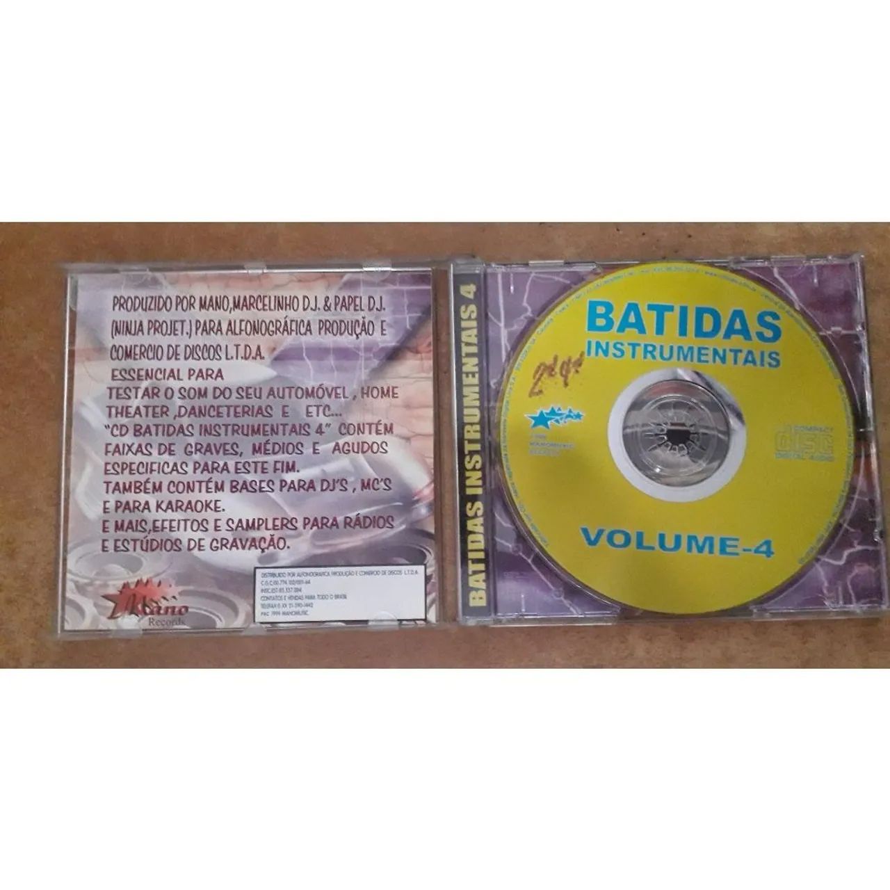 Mano Record's apresenta CD Batidas Instrumentais vol. 4 - Foto 3