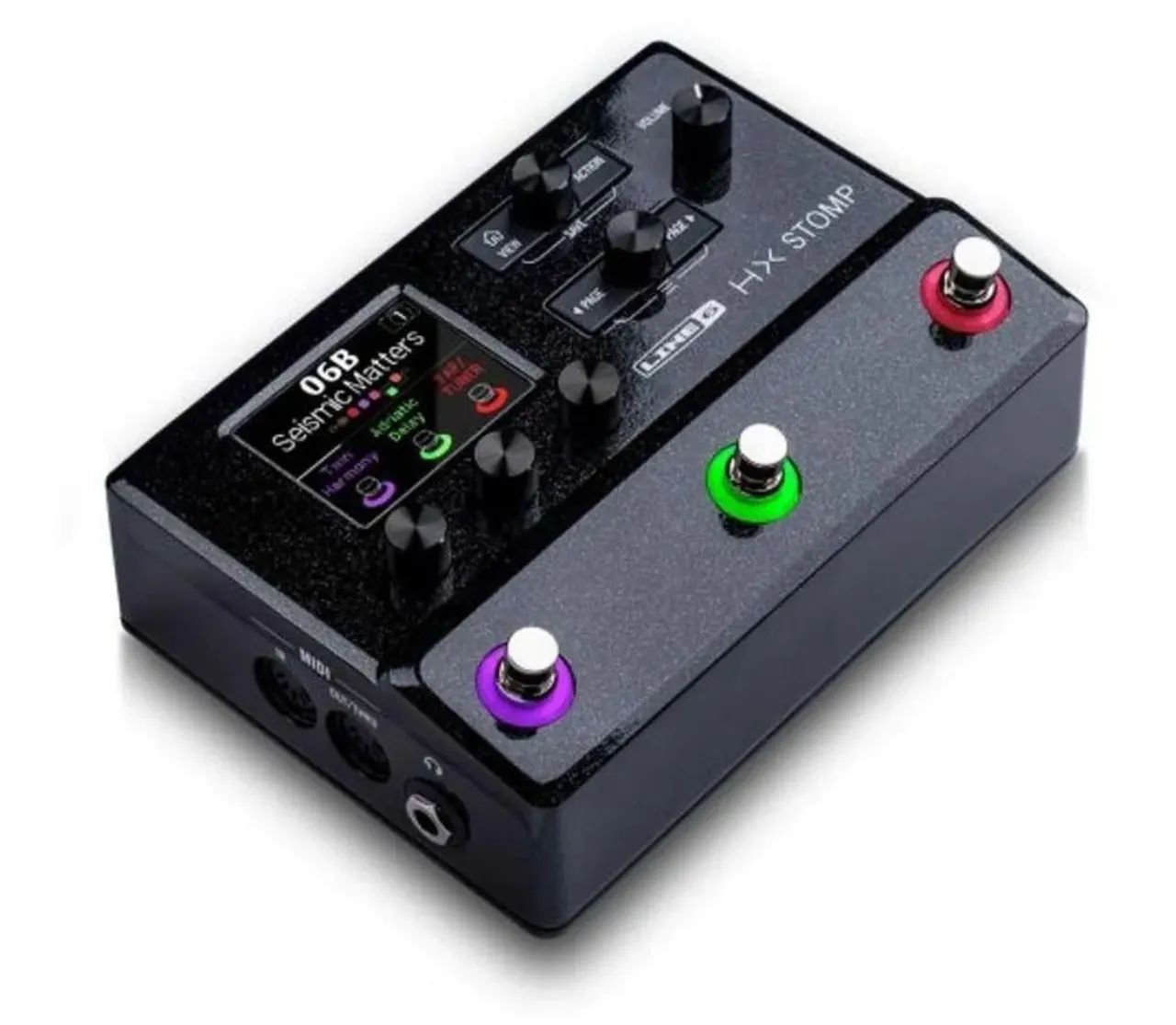 Pedaleira compacta multiefeito Line 6 Hx Stomp - Oddity Color Black