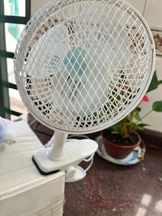 Ventilador de Mesa Clip - Portátil e prático