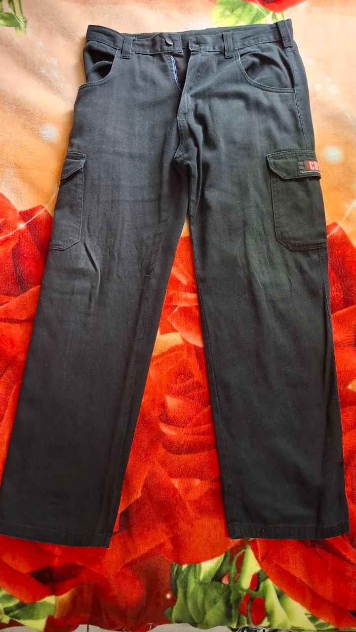 Calça Cargo Preta CBS