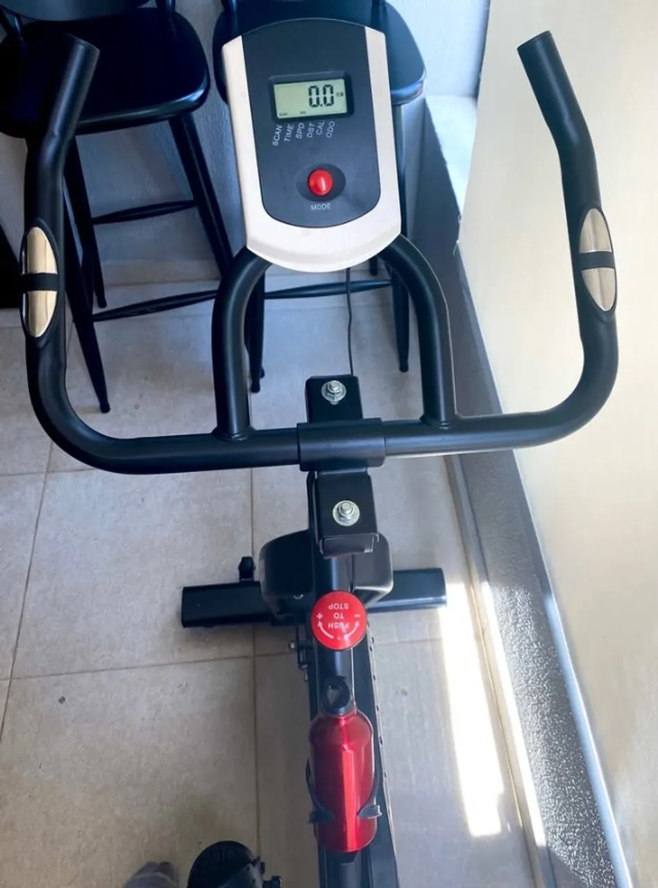 BICICLETA ERGOMÉTRICA STEEL GYM (PAULO MUZY) Muito Nova!! no