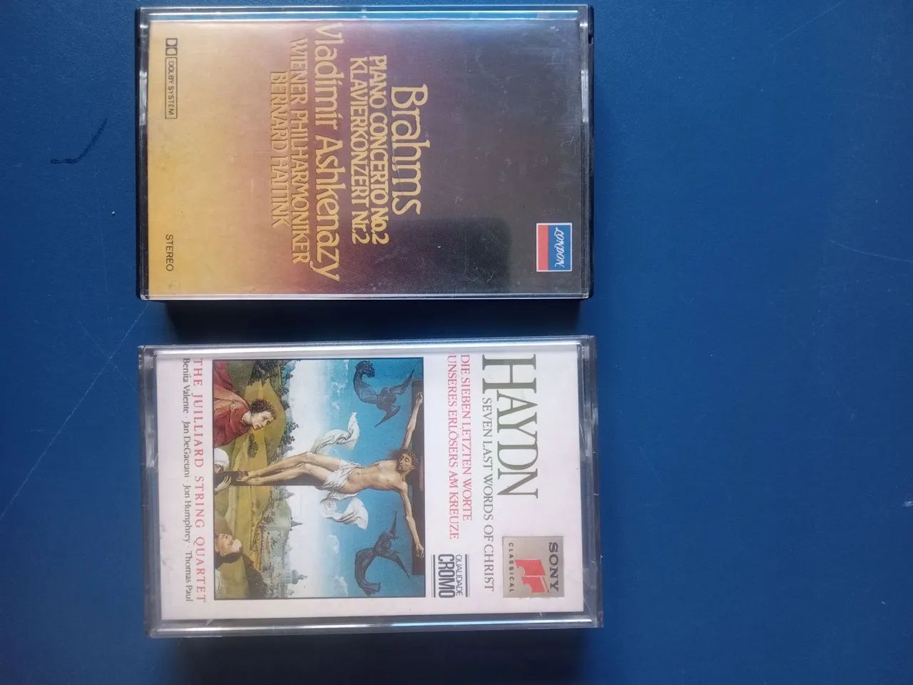 Coleção de fitas K7 de música clássica