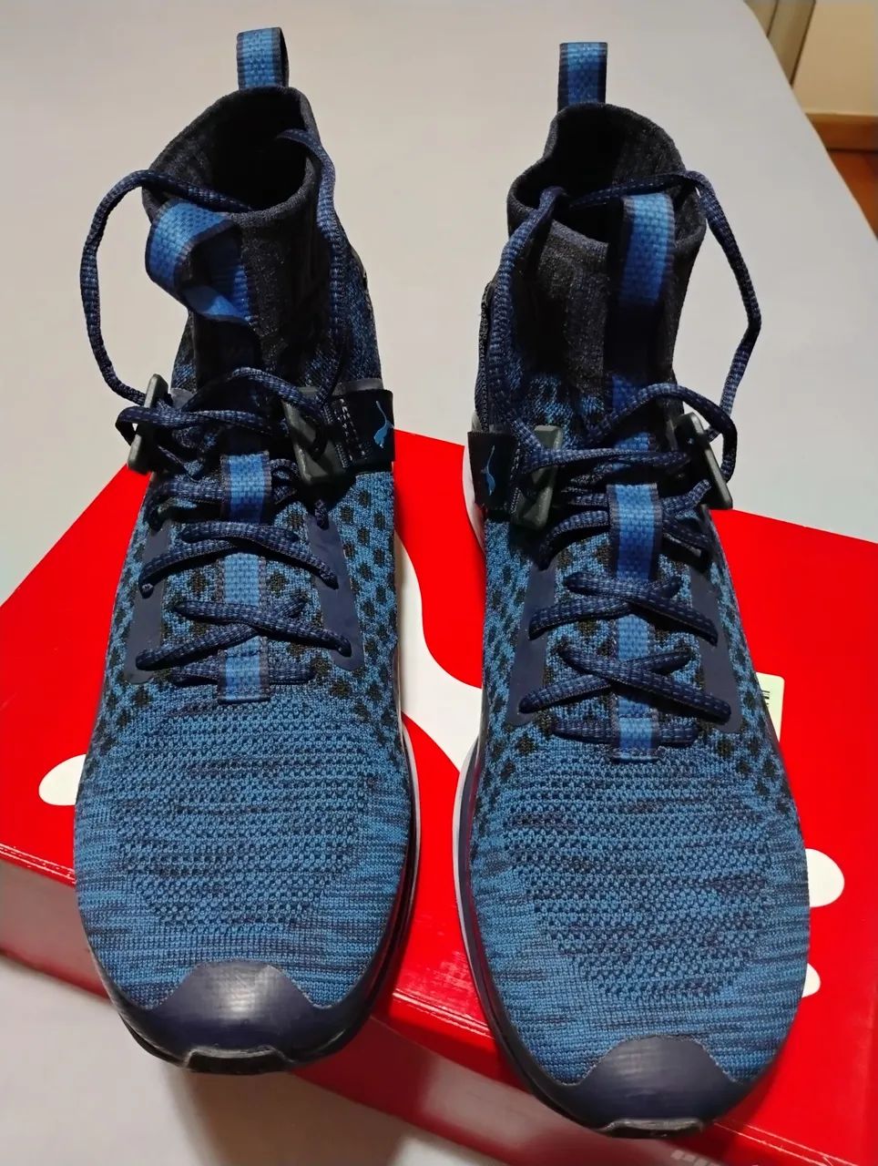 Tênis Puma Ignite EvoKnit Fade - Cabernet-Wine Oatmeal - Foto 2