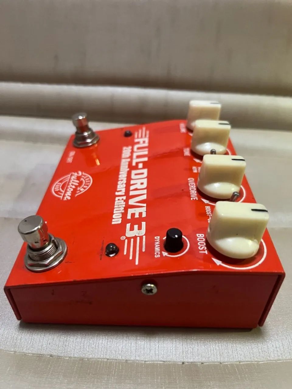 Pedal Fulltone Full-Drive 3 - Versão Custom Shop - Edição Aniversário de 20 anos!! Raro!!! - Foto 4