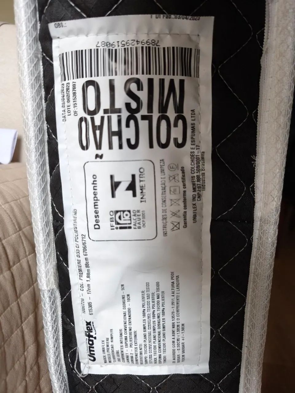 Colchão de solteiro Umaflex - Foto 4