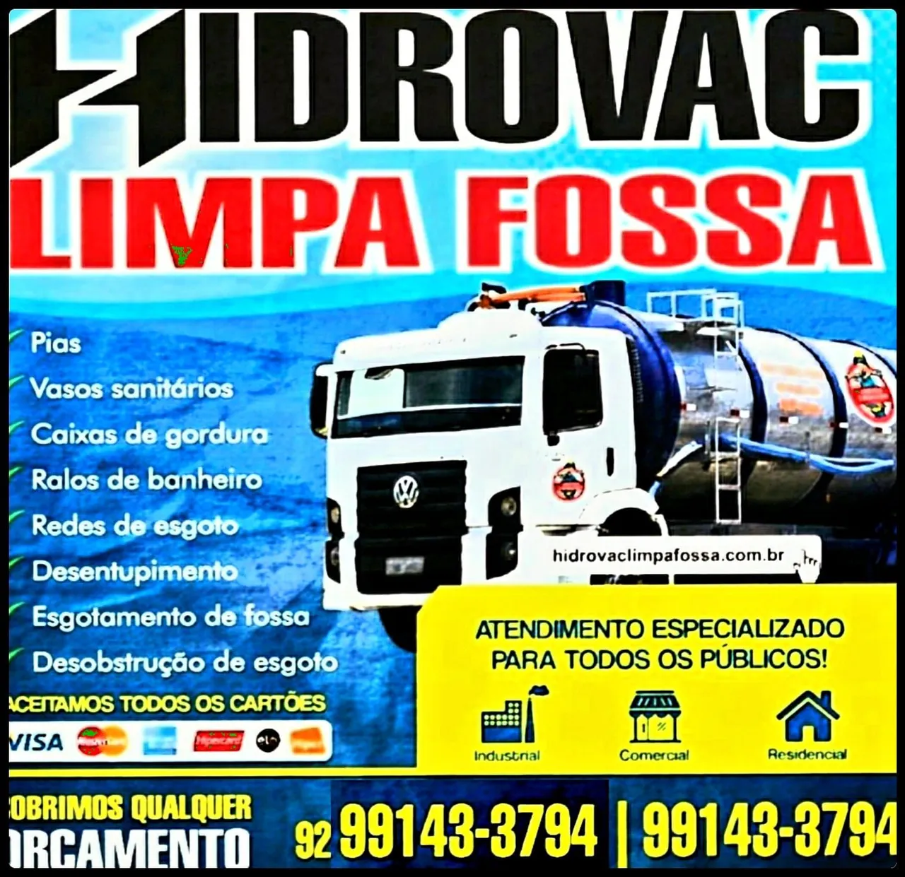 LIMPA FOSSA - ORÇAMENTO GRÁTIS - MANAUS - IRANDUBA- LIMPO AGORA !