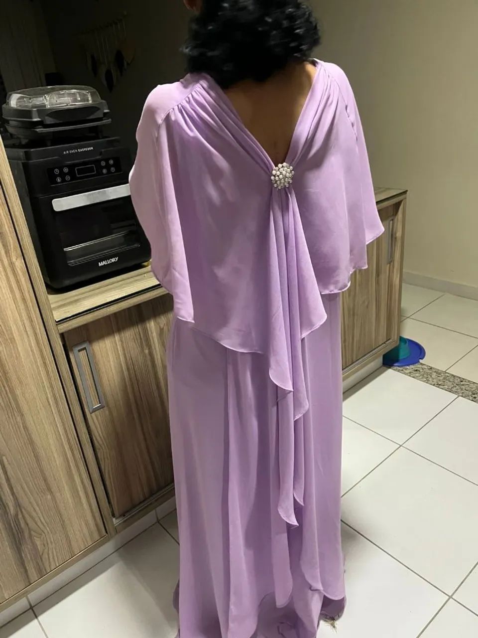 Vestido de festa lilás senhora  - Foto 2
