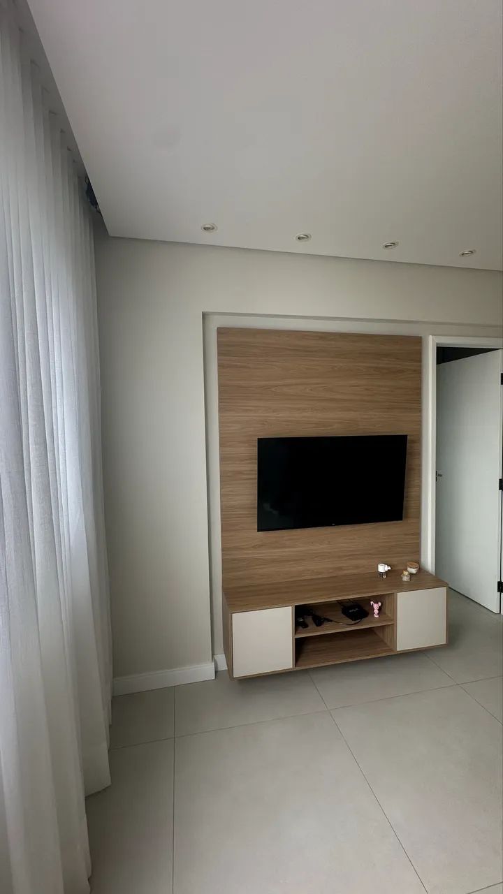 Painel de TV madeira maciça 64750824964995121