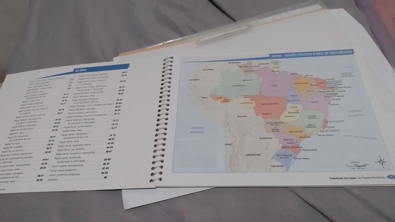 Livro didático - Trabalhando com mapas  brasileiras - Foto 3