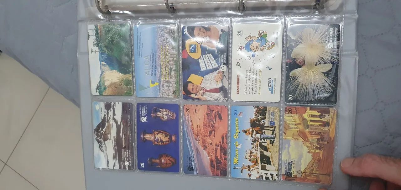 Coleção de cartões Telefone antigo . Com 180 cartões. Valor 300 reais mínimo  - Foto 2
