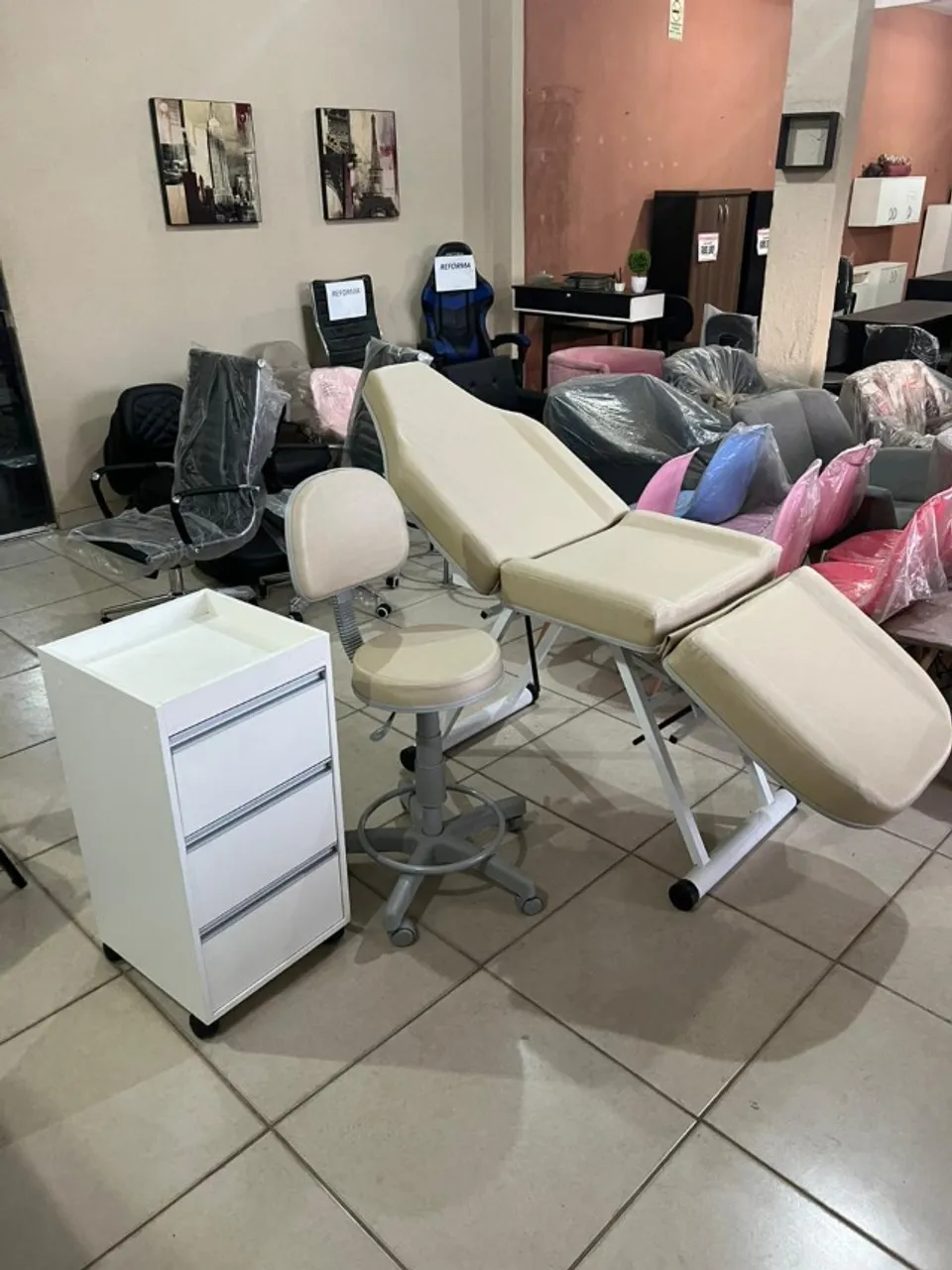 MACA ESTETICA GAVETEIRO AUXILIAR