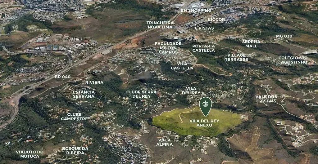 Lote em condomínio, Vila Del Rey Anexo, Vila Del Rey, Nova Lima, R$1.100.000,00, à venda n - Foto 8