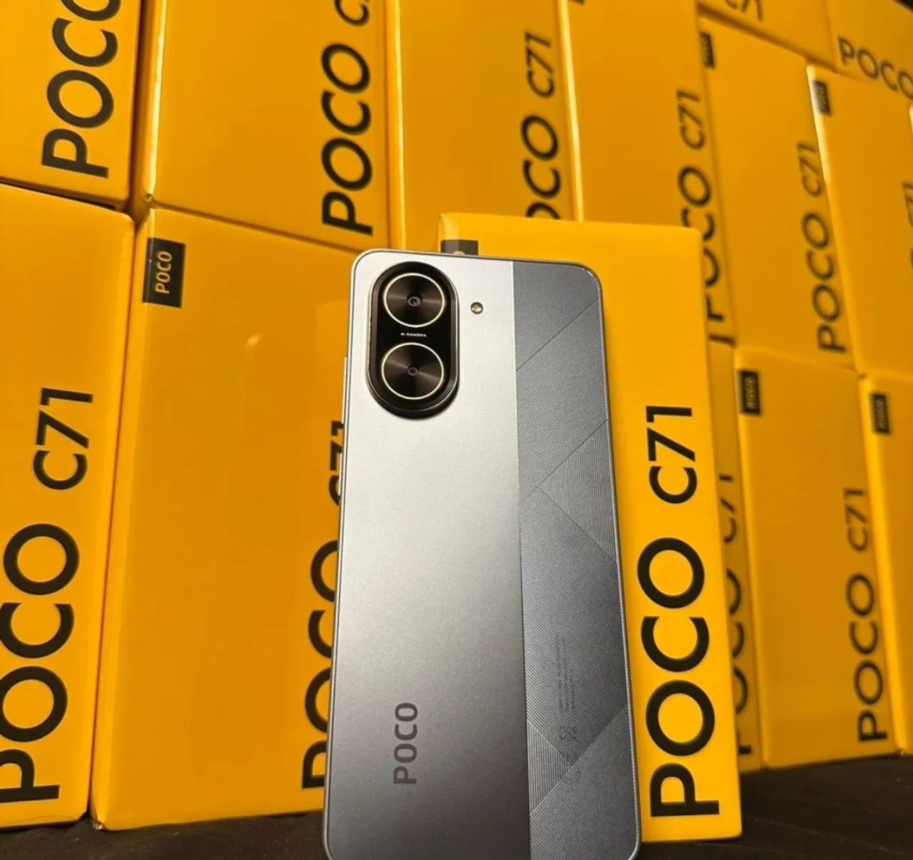 Poco C71 128GB lacrado 1 ano garantia 