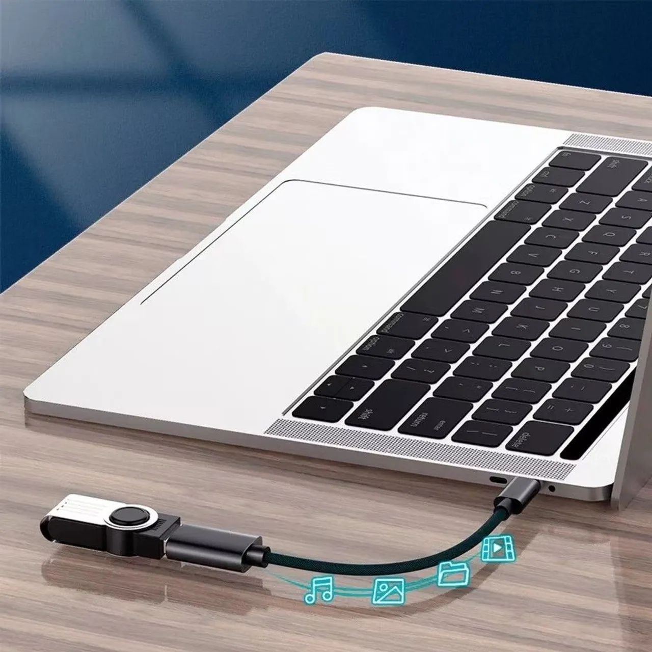 Cabo de Transferencia Otg Type c Usb - Foto 3
