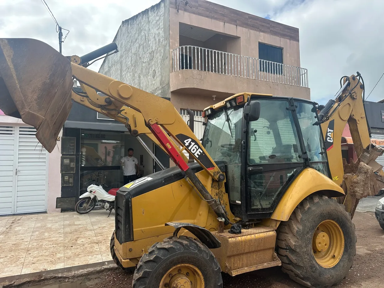 Retroescavadeira CAT 416E 2015