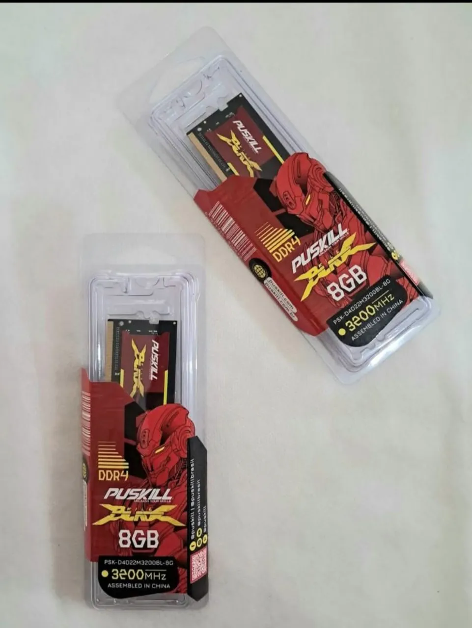 Memória RAM PUSKILL DDR4 8GB 3200MHz para notebook 
