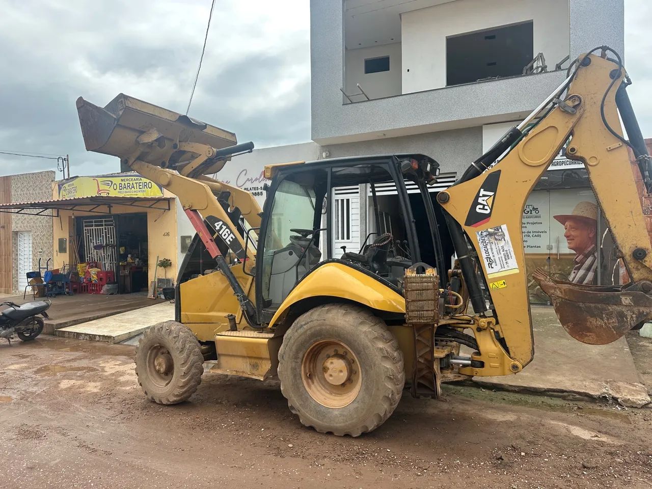 Retroescavadeira CAT 416E 2015 - Foto 3