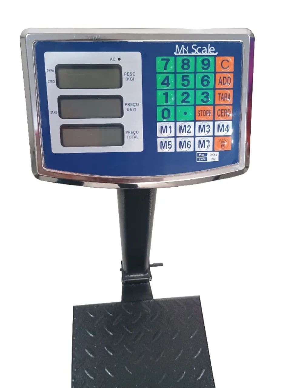 Balança 200kg Digital Plataforma Bivolt (PROMOÇÃO) - Foto 2