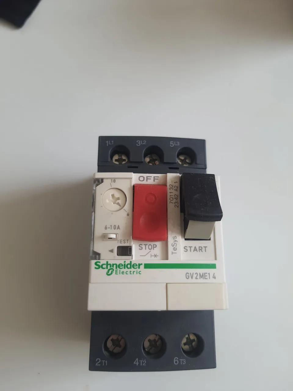 Disjuntor Motor Schneider GV2ME14 6-10A