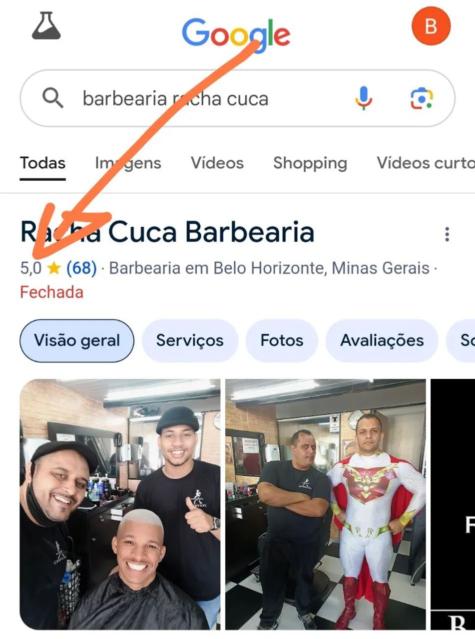 Vaga para Barbeiro com experiência 