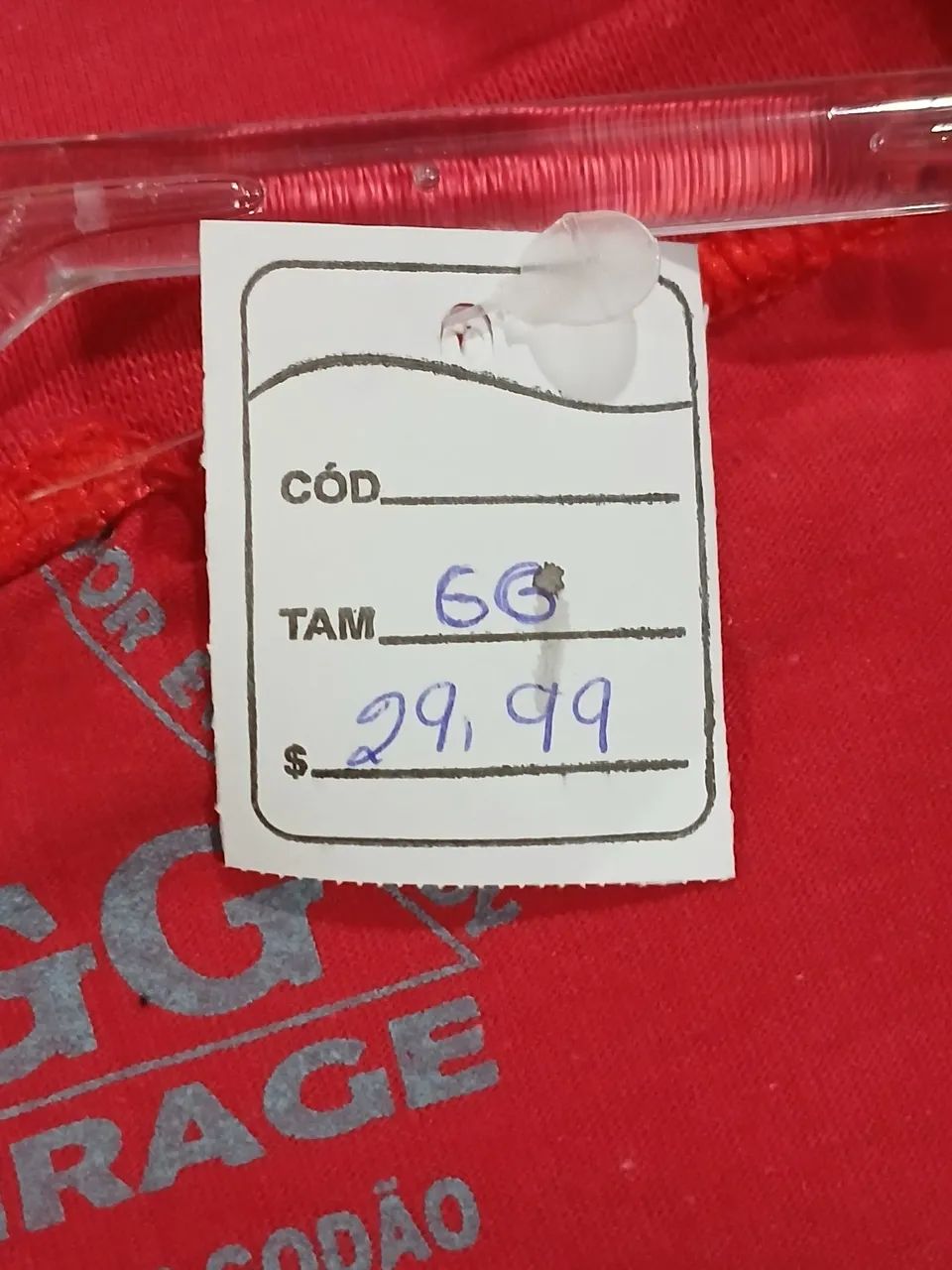 Camisa d kuringa vermelha - Foto 4