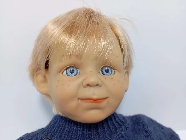 boneco brinquedo criança realista vintage retrô raridade - Foto 4