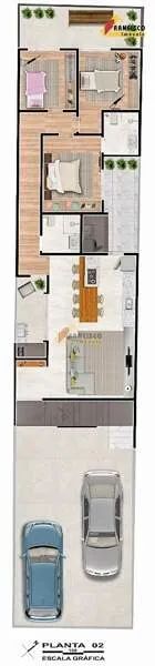 Casa à venda, 3 quartos, 2 vagas, Rancho Alegre - Divinópolis/MG - Foto 5