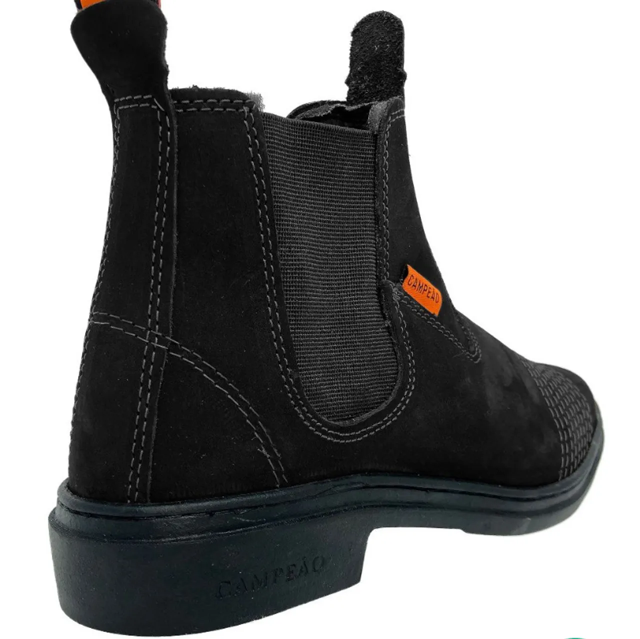 Limas bota Campeão Couro Preto - Conforto e Estilo!