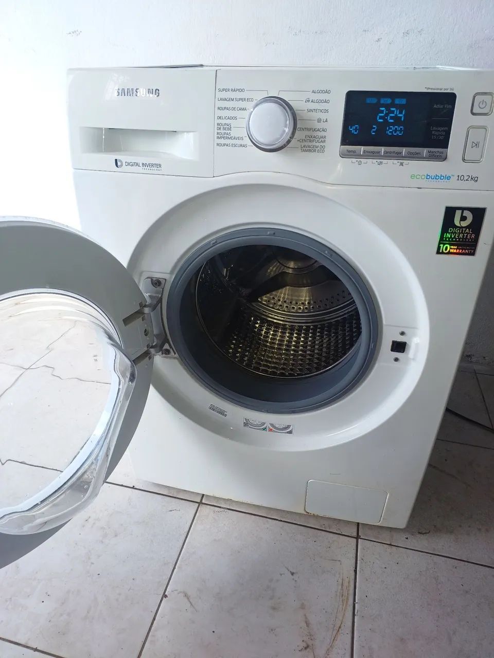 Lavadora Samsung 10.2kg EcoBubble - Foto 2