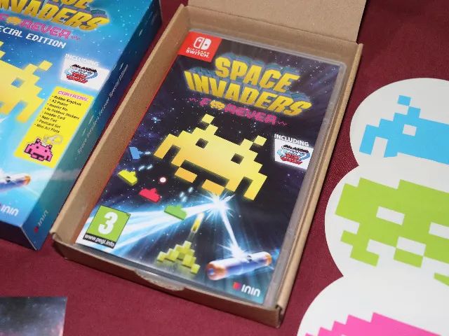 スイッチ　SPACE INVADERS 新品未開封 Jogo Space Invaders Forever (europeu) - Special Edition - Nintendo