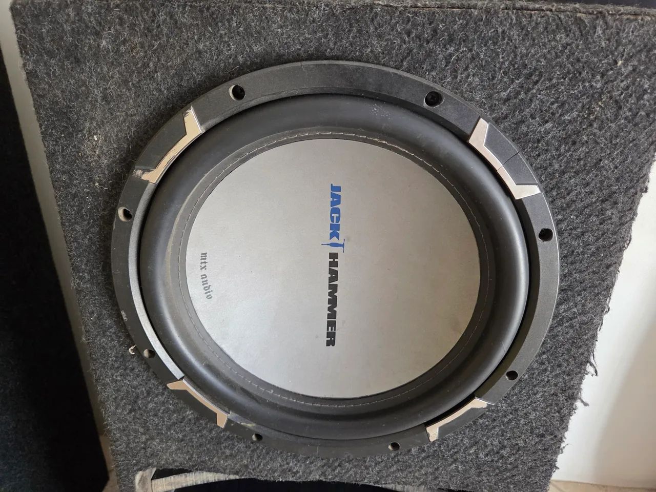 Caixa de Som Subwoofer Jack Hammer MTX + Roadstar 1600d - Foto 2