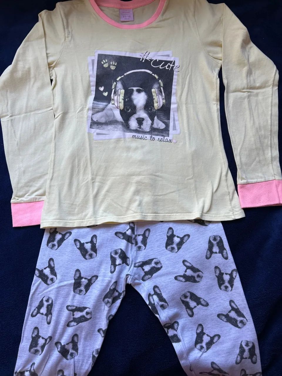 Pijama infantil Renner TAM 11-12 R$ 35,00