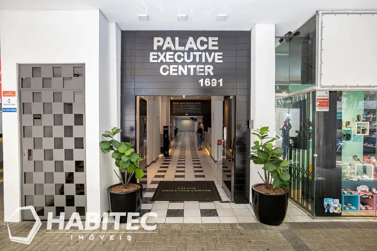 Sala comercial com 24,16 m² no Bigorrilho - 2288 - HABITEC