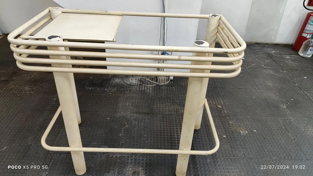 Mesa alta de apoio sem vidro  - Foto 2