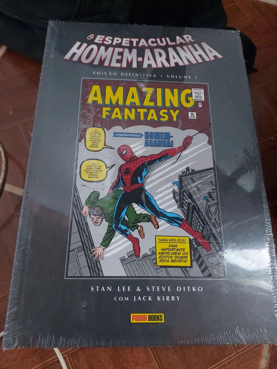 O espetacular homem aranha 1 edição definitiva 
