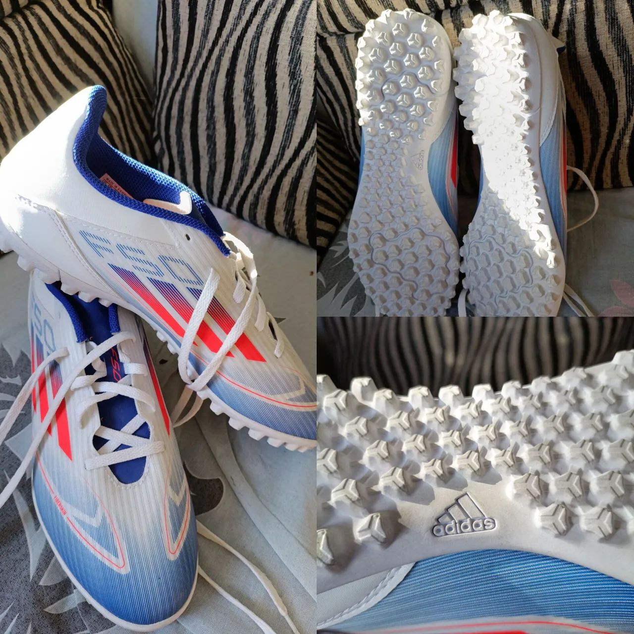 Chuteiras Adidas Futsal Society F50 38/39 - Foto 4