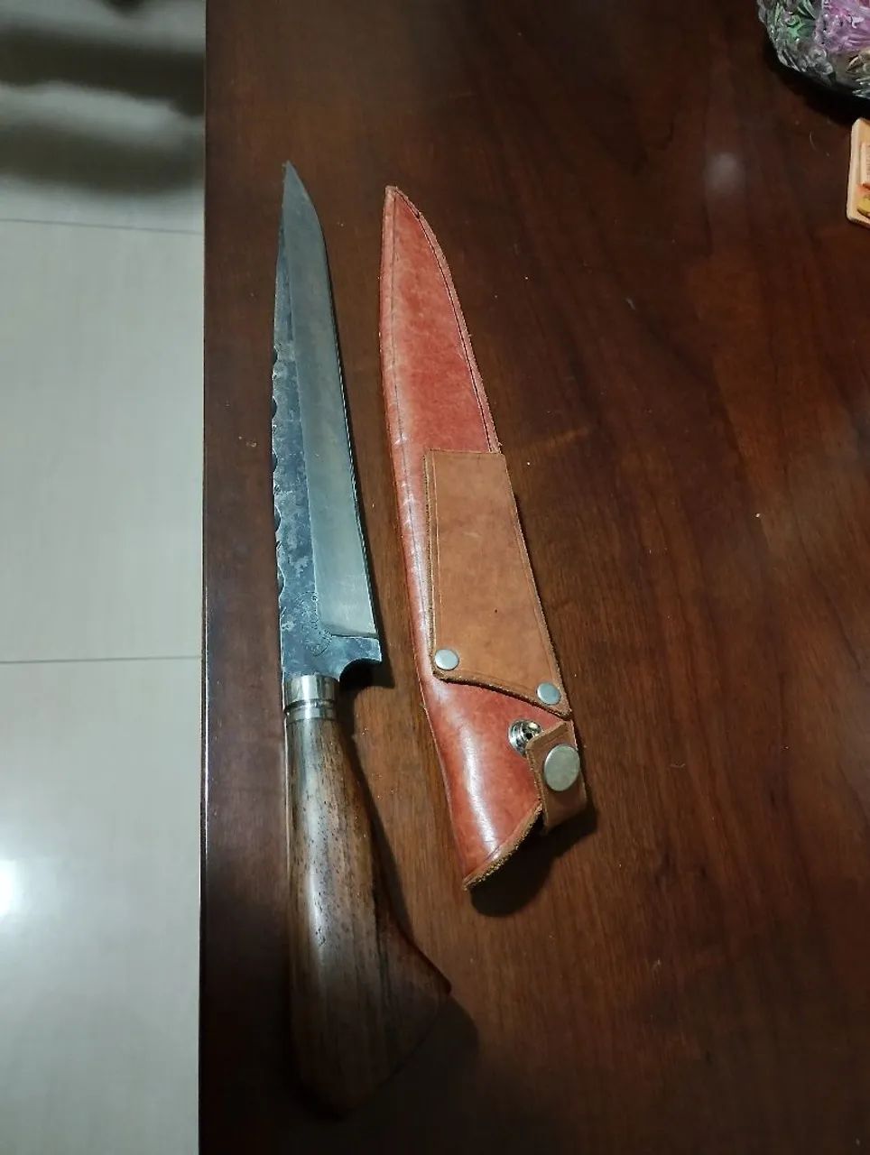 Faca para churrasco. 