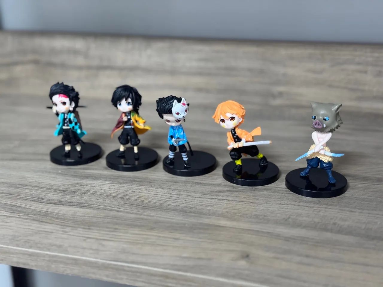 Bonecos Demon Slayer - 5 peças - Foto 4