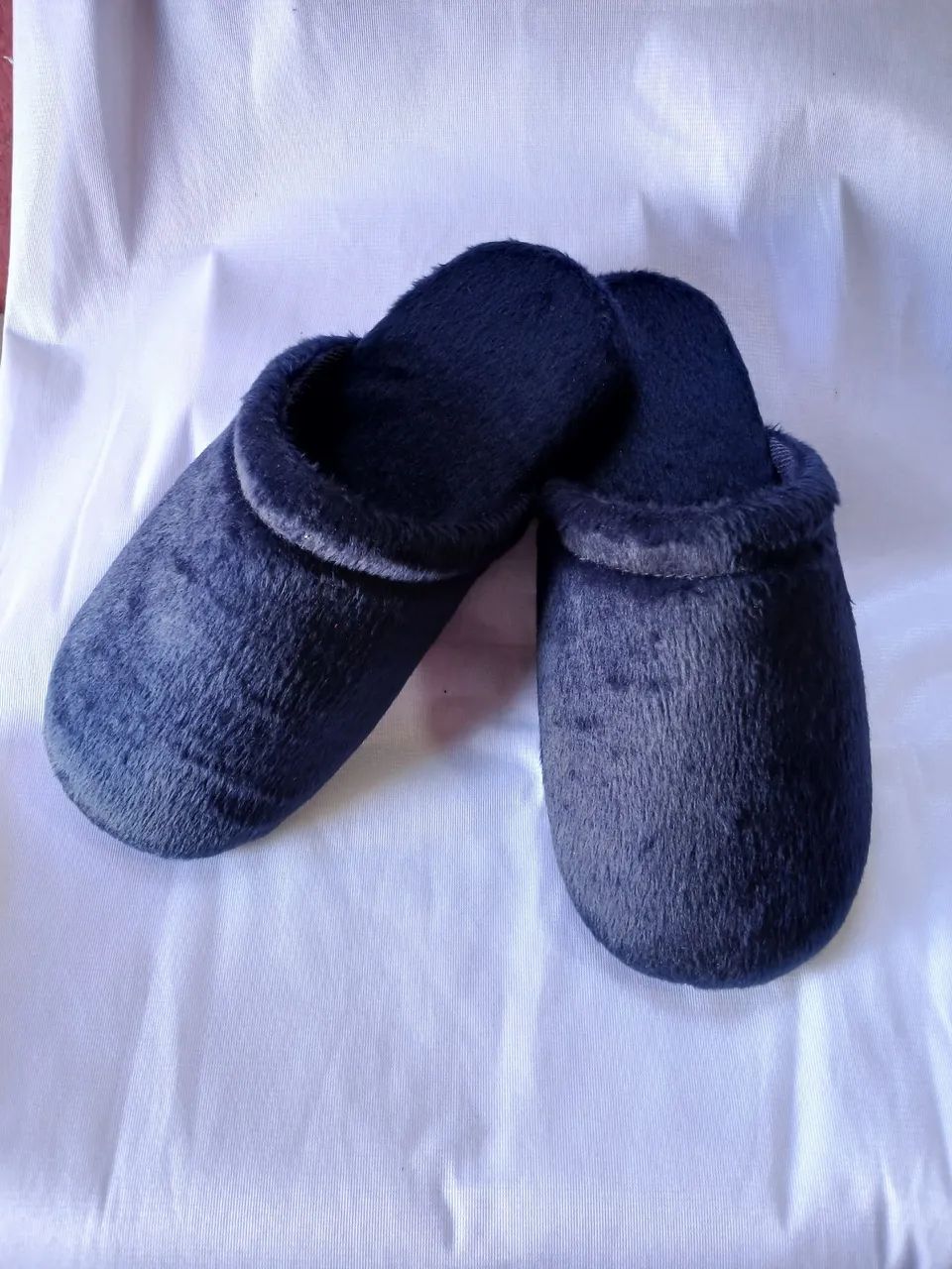 Pantufa de tecido veludo  - Foto 3