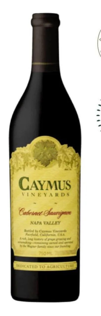 Vinho Caymus Napa Valley Cabernet