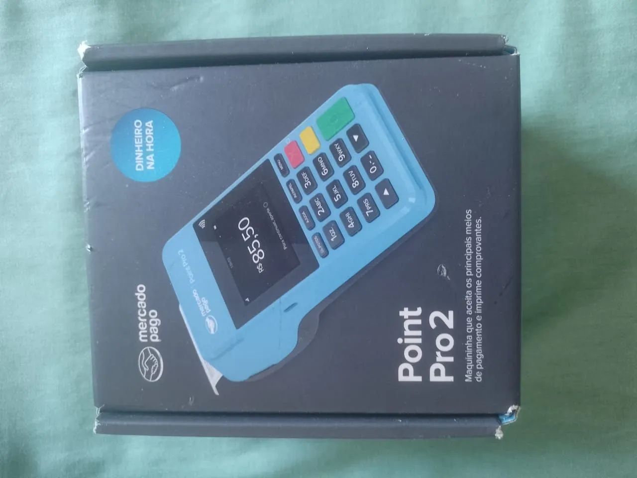 Maquininha de cartão Point Pro 2 - Mercado Pago - Foto 2