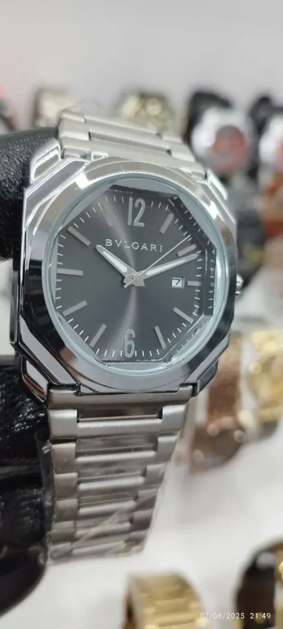 Relógio Bvlgari octogonal - Foto 2