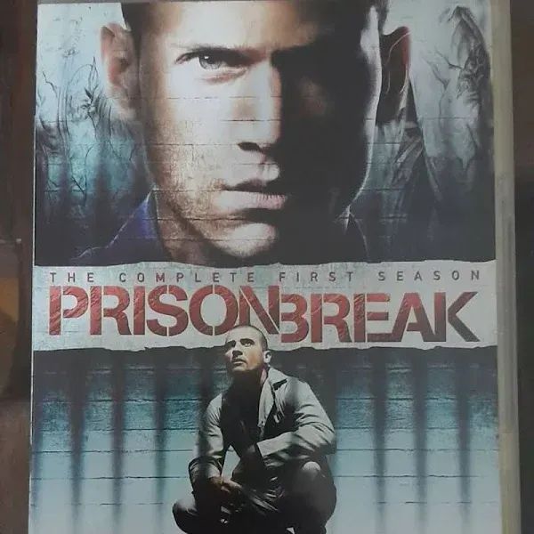 6 Dvd's Primeira Temporada completa - Prision Break